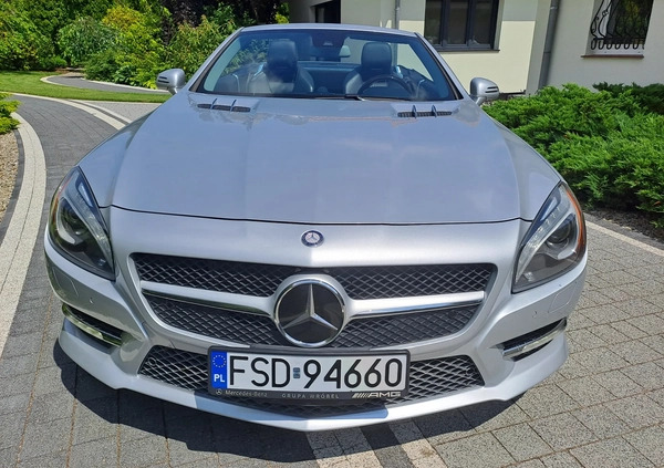 Mercedes-Benz SL cena 165000 przebieg: 132000, rok produkcji 2013 z Wieruszów małe 596